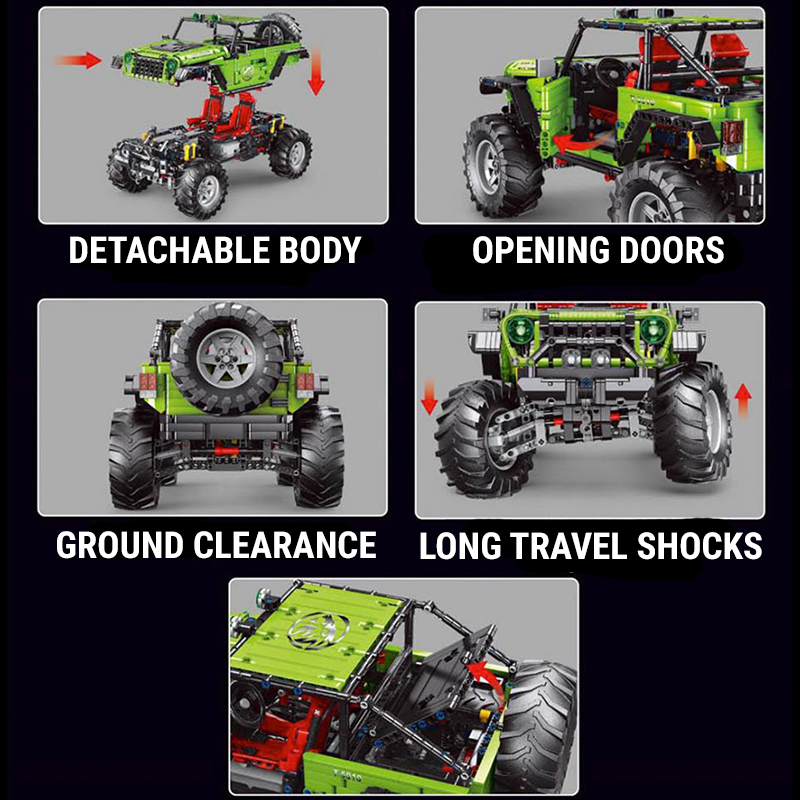 TrailTiger Off Roader 2679pcs