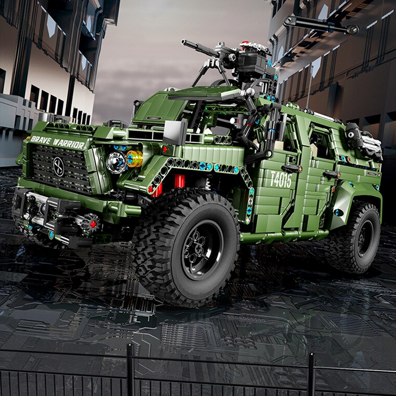 Remote Controlled Armoured Raid Vehicle 3174pcs