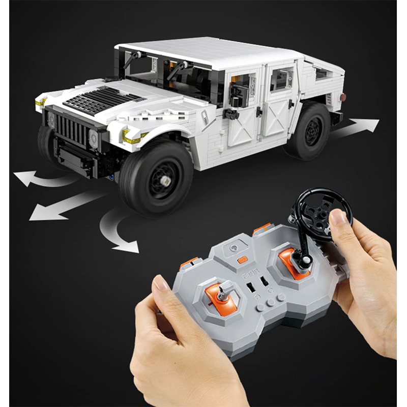 Remote Controlled H1 Humvee 1380pcs