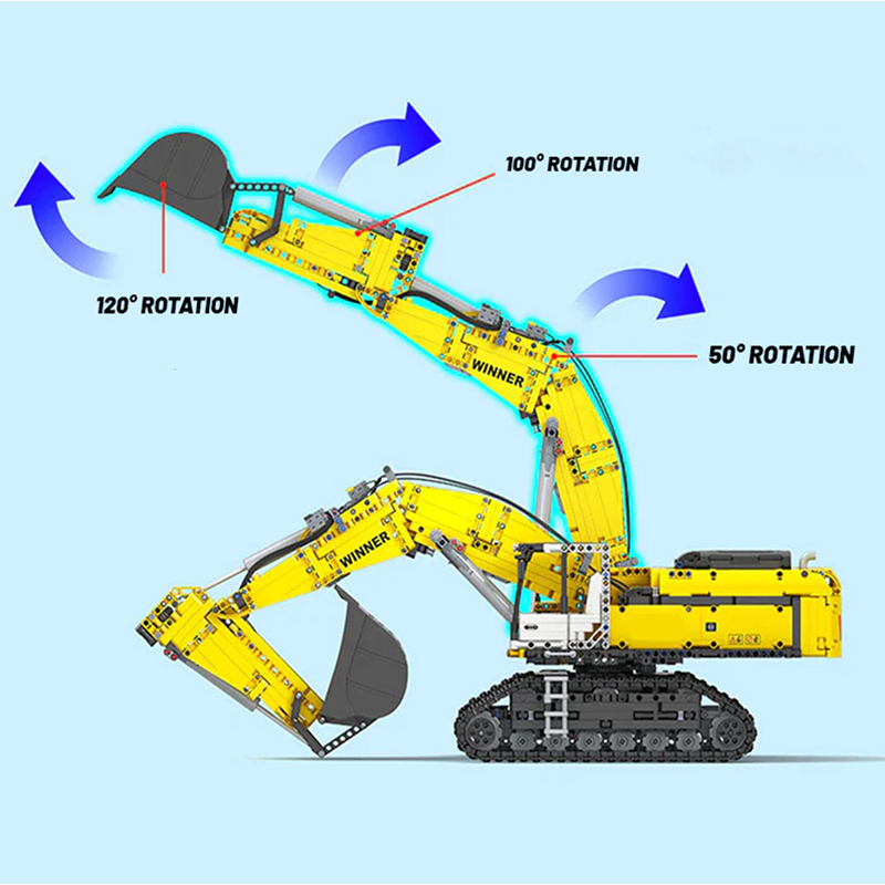 Remote Controlled Excavator 2070pcs