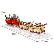 Motorised Santa, Sleigh & Reindeer 1317pcs