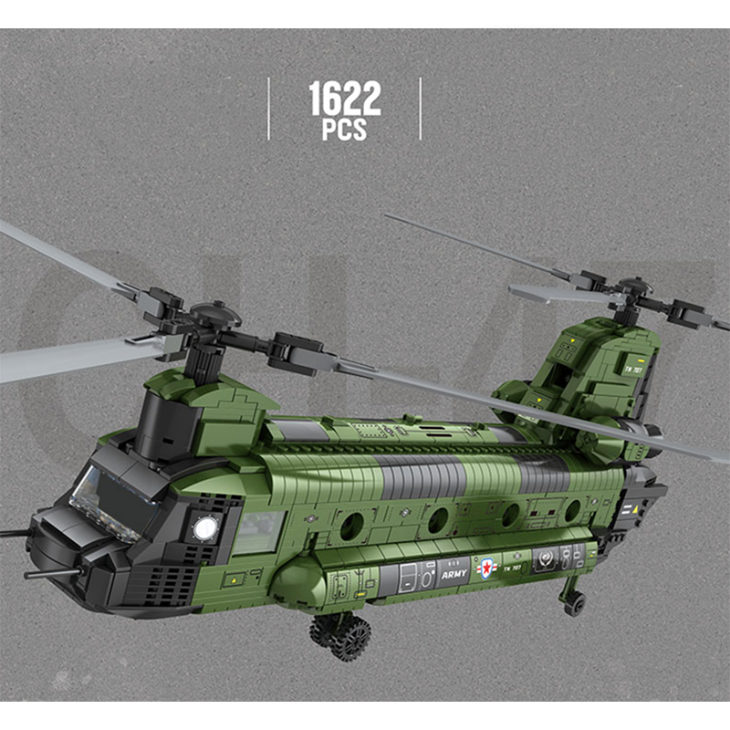 Transport Helicopter 1621pcs