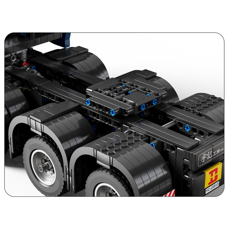 Remote Controlled Truck with Trailer 4458pcs