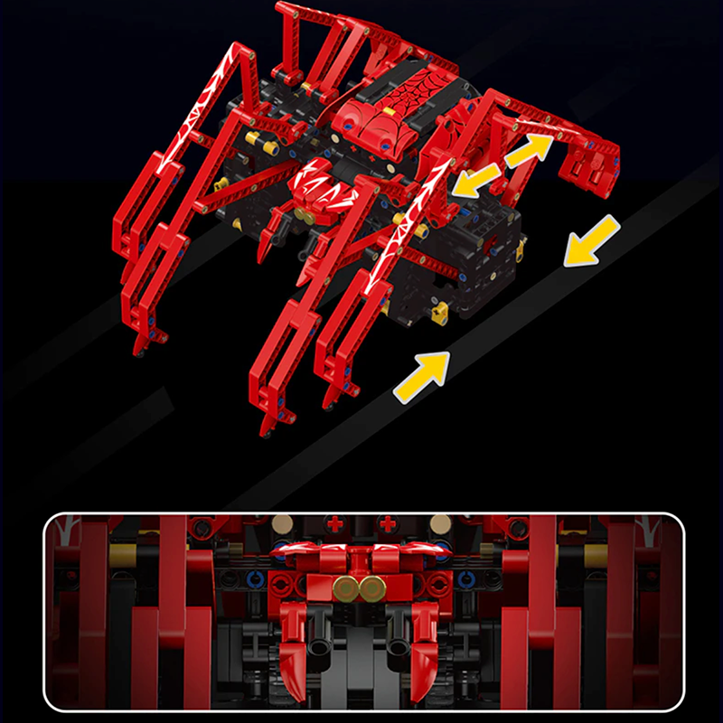 Remote Controlled SpiderBot 817pcs