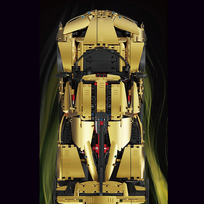 Satin Gold "Intense Emotion" Hypercar 3667pcs