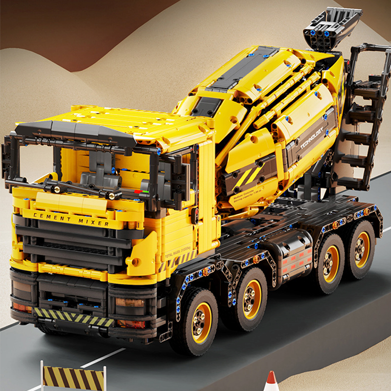 Remote Controlled Cement Mixer 3387pcs