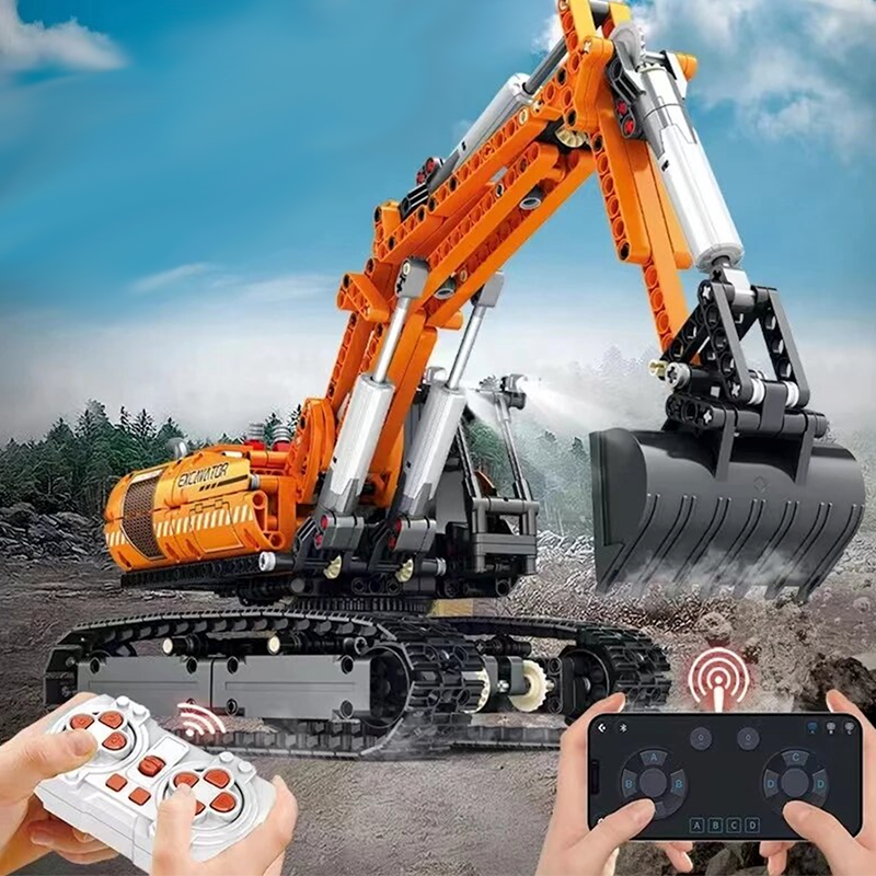 Remote Controlled Excavator 1105pcs