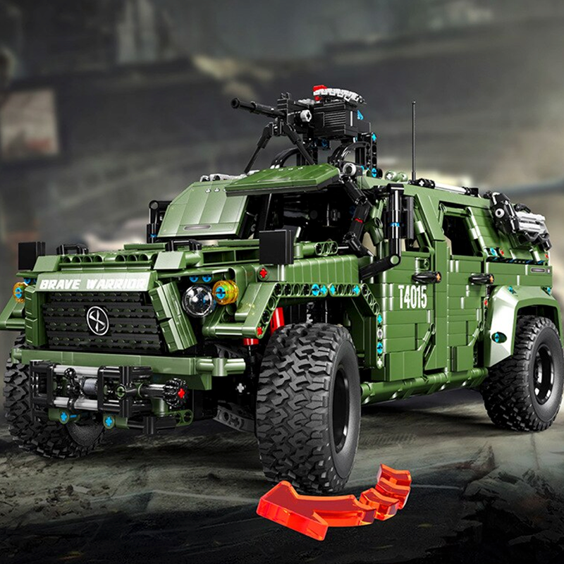 Remote Controlled Armoured Raid Vehicle 3174pcs