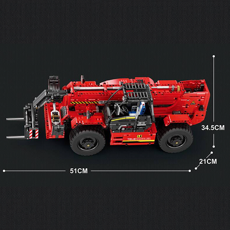 Remote Controlled Telehandler 2259pcs