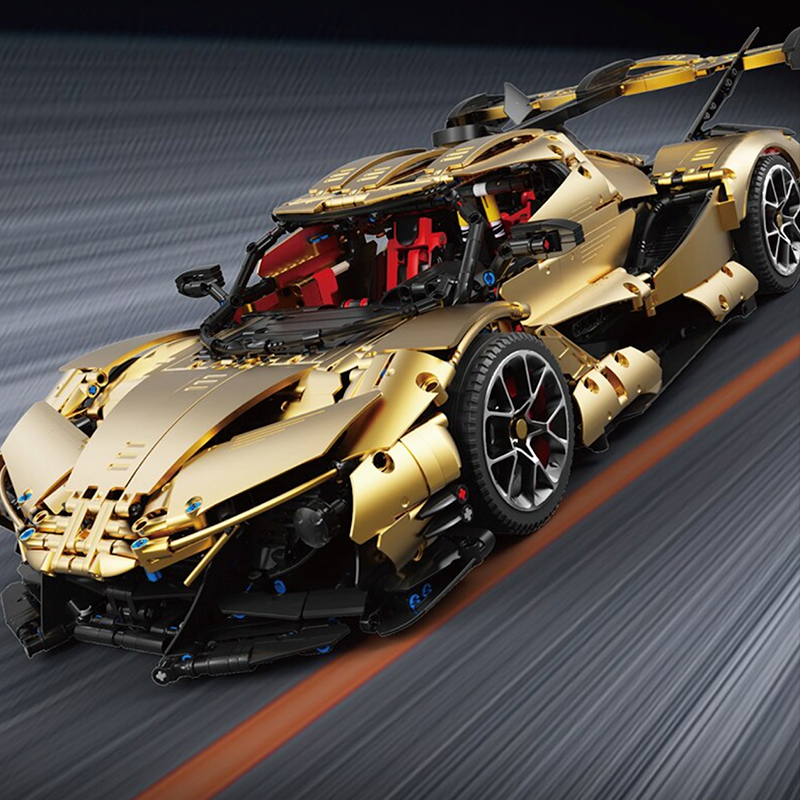 Satin Gold "Intense Emotion" Hypercar 3667pcs