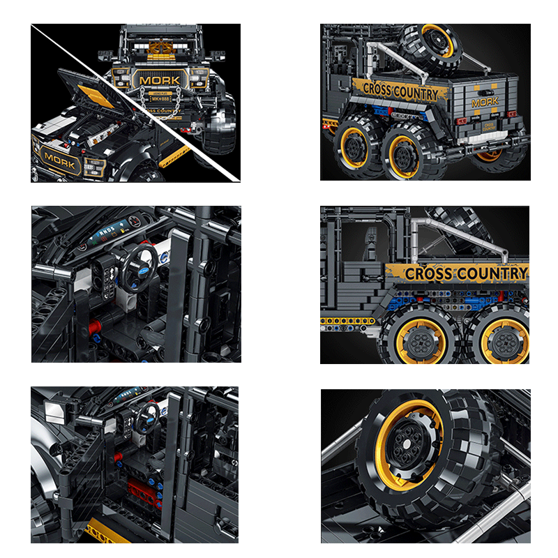 Remote Controlled 6x6 3218pcs