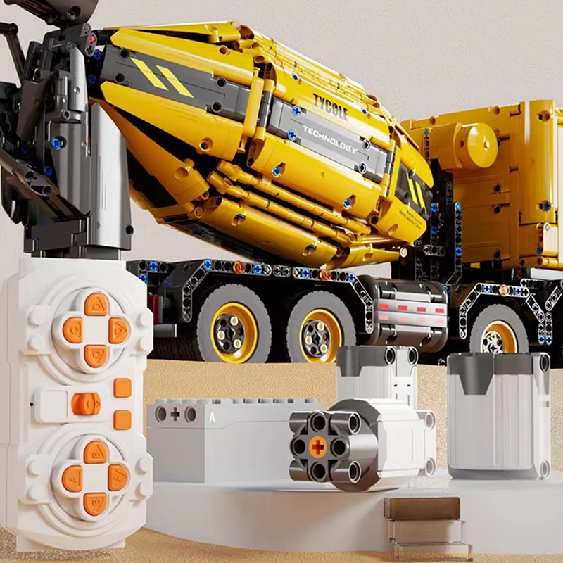 Remote Controlled Cement Mixer 3387pcs