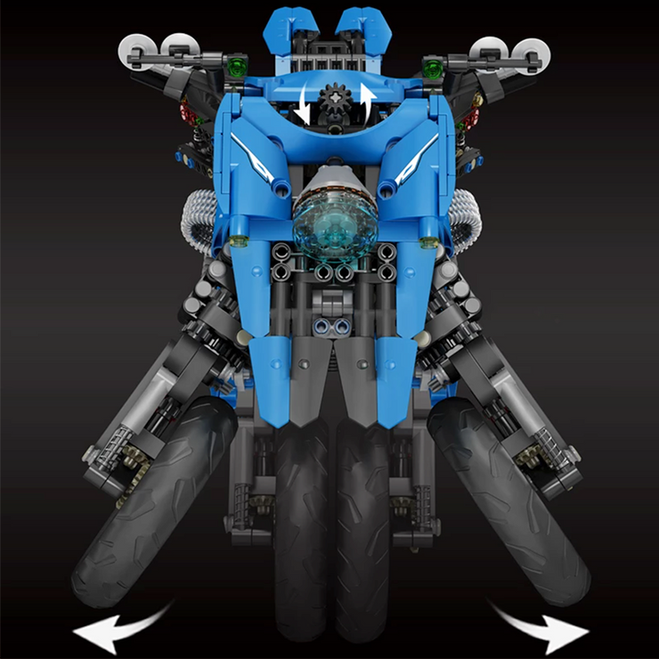 Split Wheel Motorbike 1535pcs