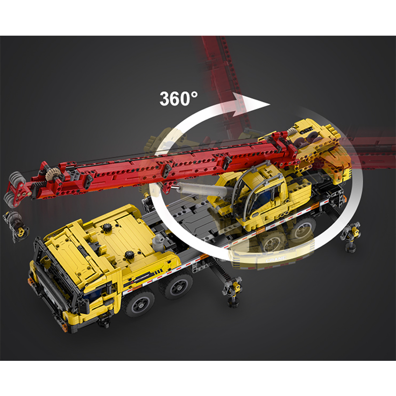 Remote Controlled Crane 1831pcs