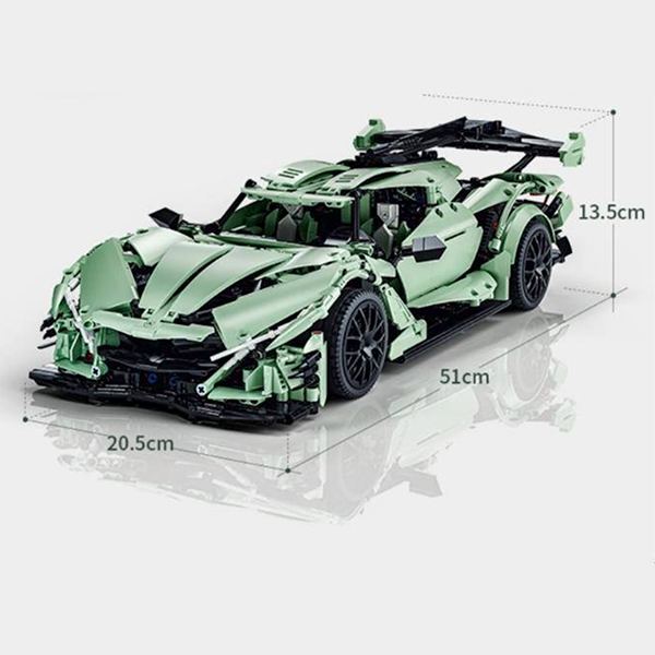 The "Intense Emotion" Hypercar 2815pcs