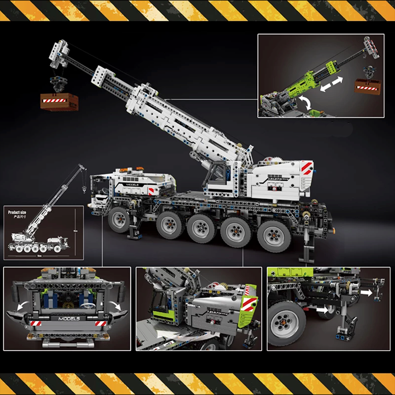 Remote Controlled Crane 2818pcs