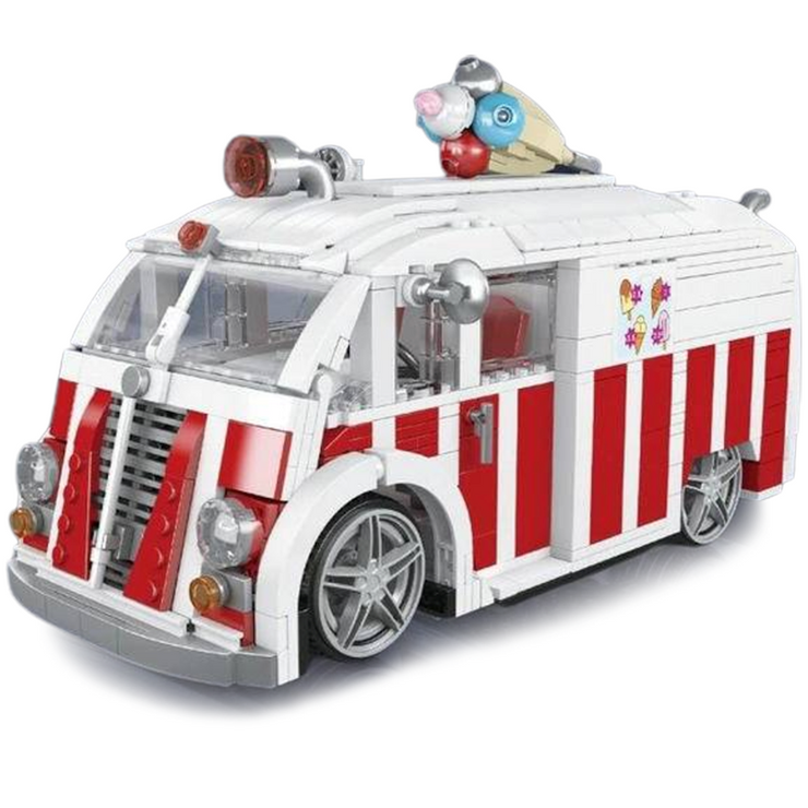 Tuned Ice Cream Truck 1077pcs