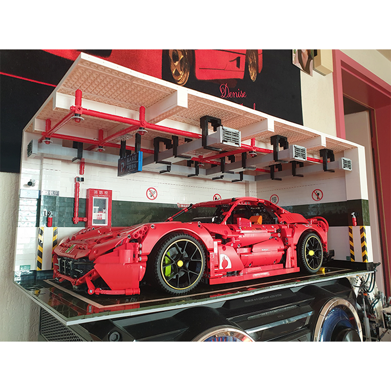 1:8 Scale Car Park 2436pcs