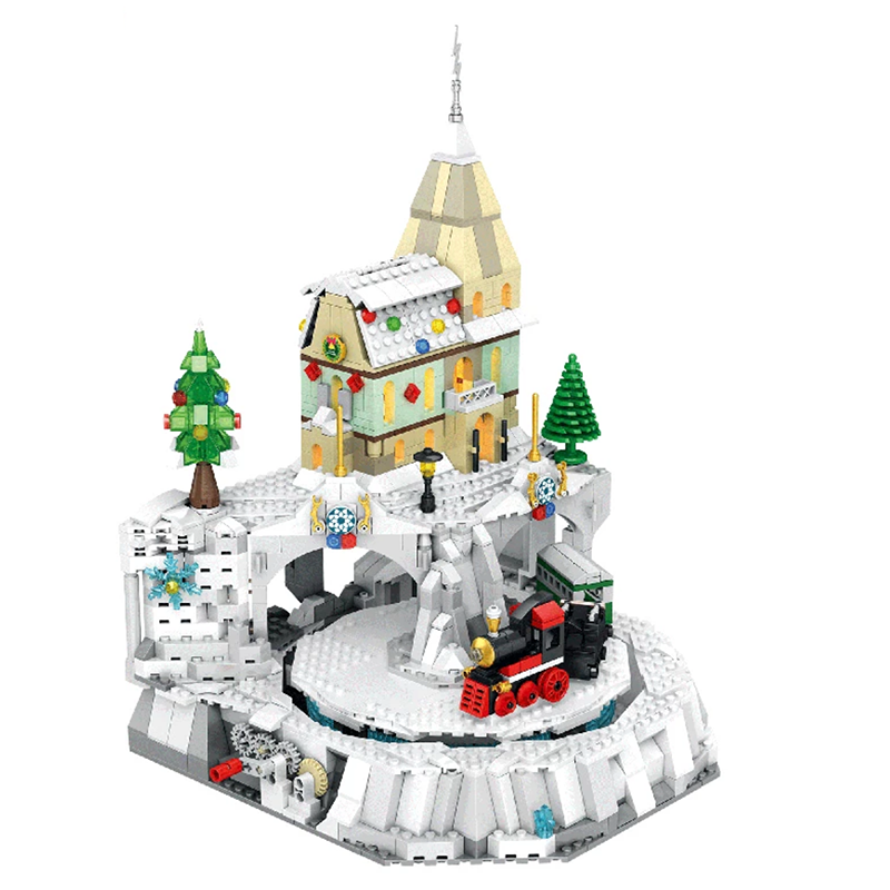 Christmas Train Kinetic Sculpture 1200pcs