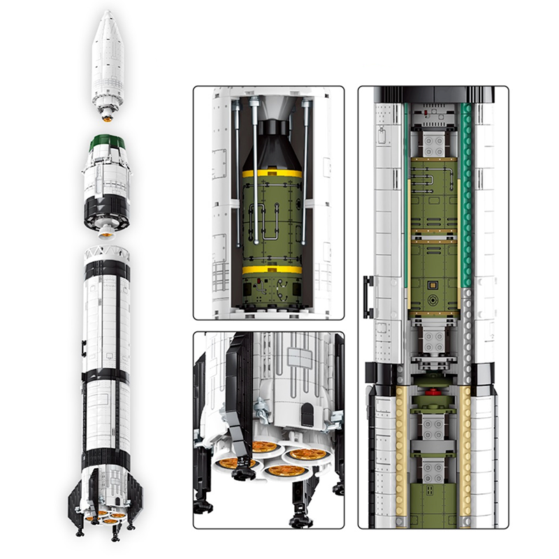 Dong Fang Hong CZ-1 Launch 2146pcs