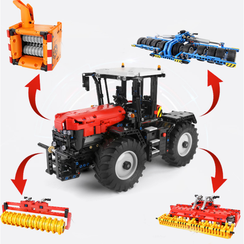 Remote Controlled Tractor 2716pcs