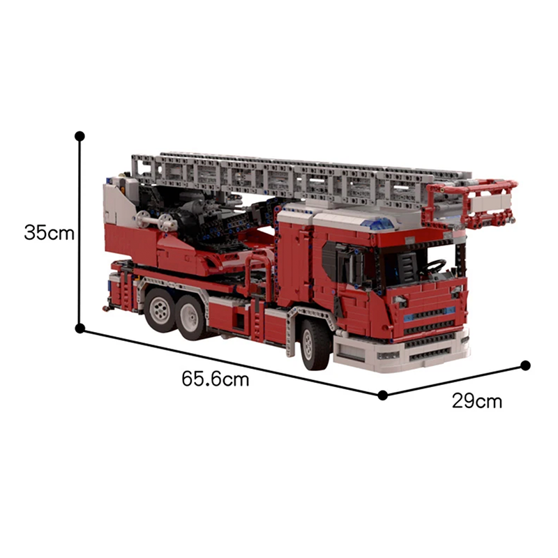 Remote Controlled Firetruck 4886pcs