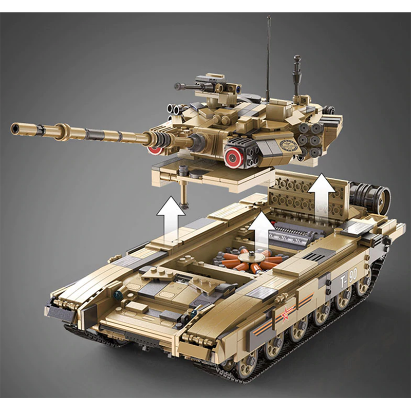 Remote Controlled Tank 1722pcs