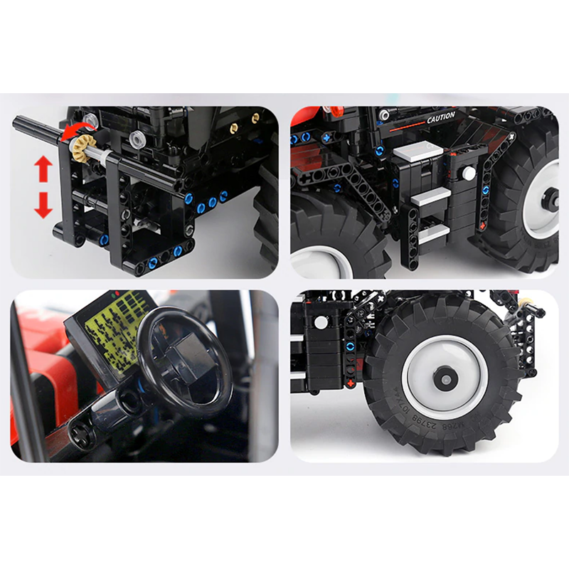 Remote Controlled Tractor 2716pcs