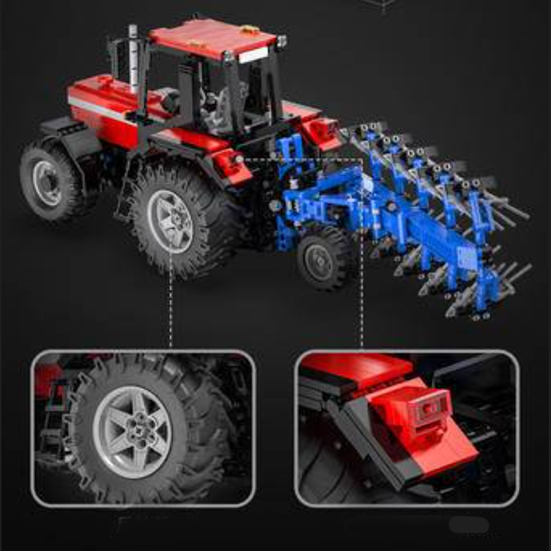 Remote Controlled Plowing Tractor 1675pcs