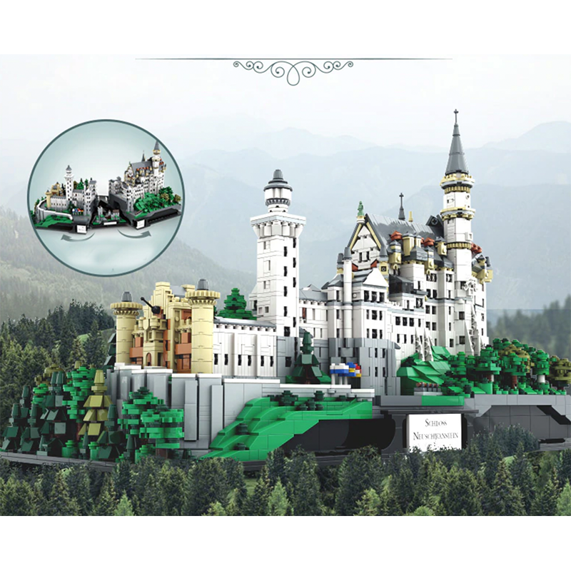 Neuschwanstein Castle 7437pcs