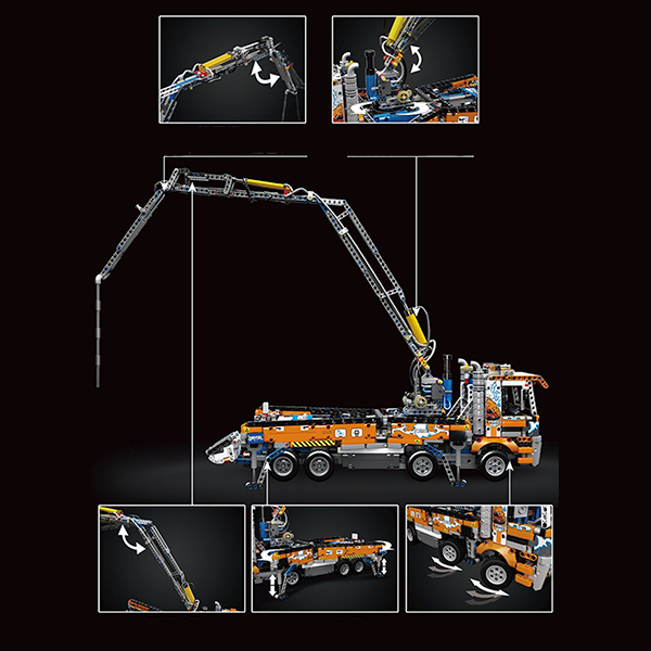 Pneumatic Concrete Pump 2105pcs