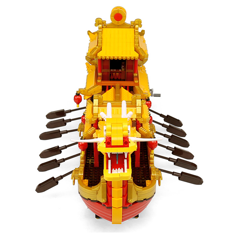 Cantonese Dragon Ship 3524pcs