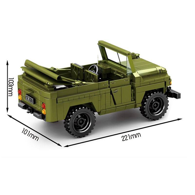 WWII SUV 662pcs