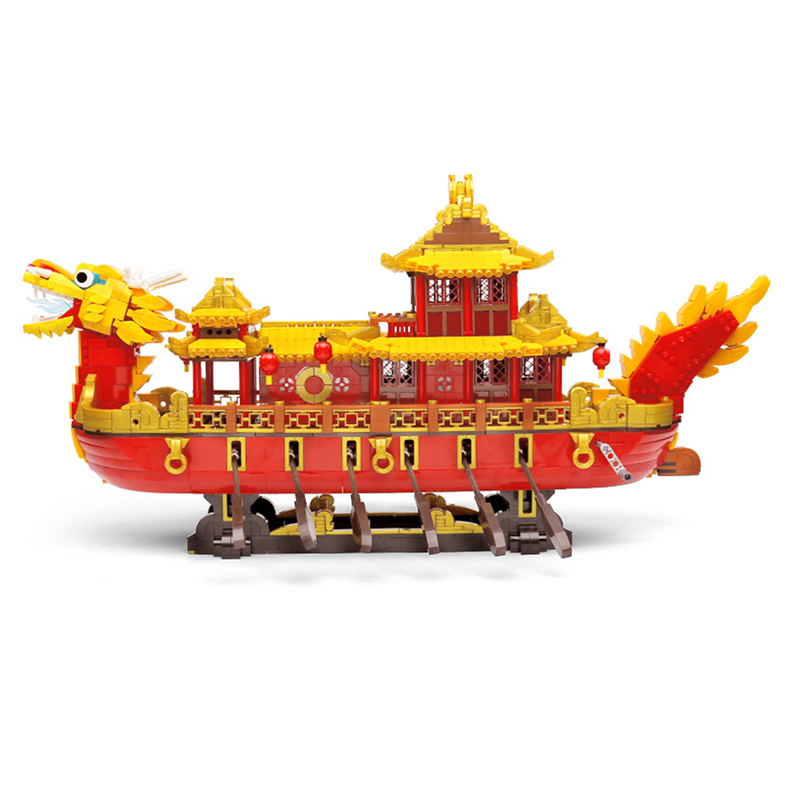 Cantonese Dragon Ship 3524pcs