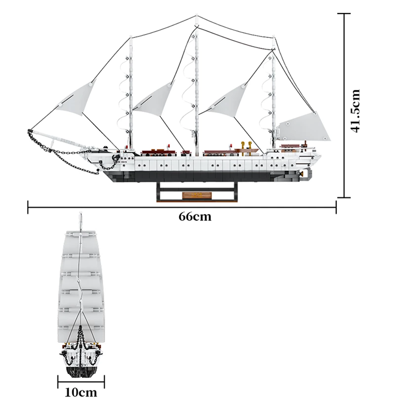 The White Swan 1761pcs