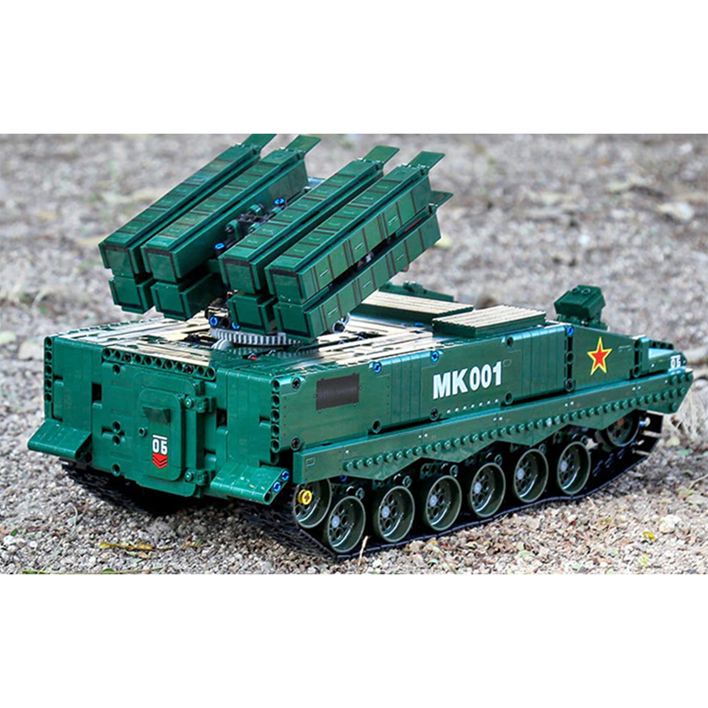 Remote Controlled Missile Shooter 1689pcs