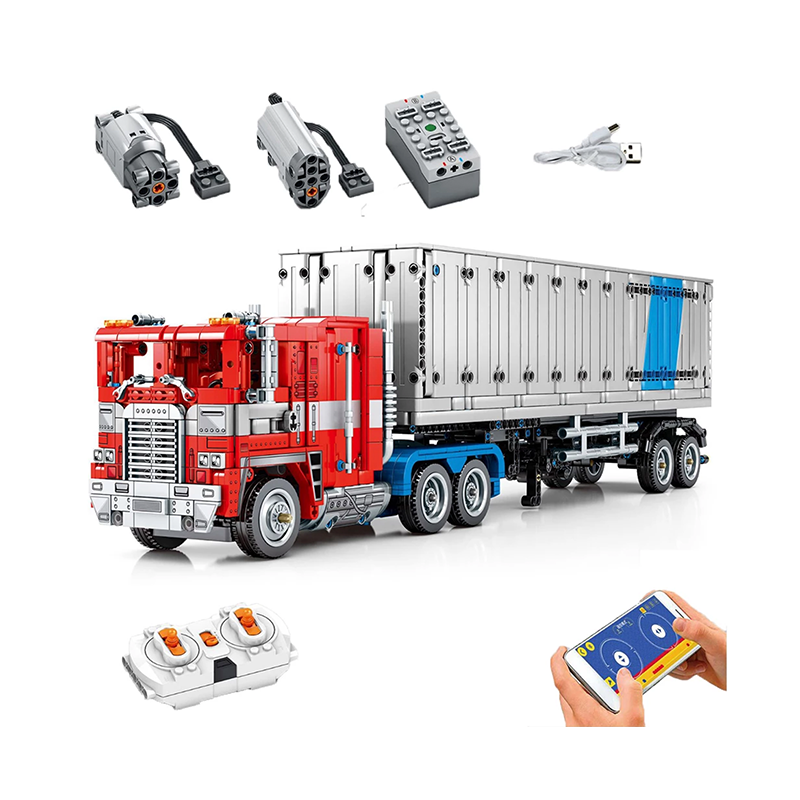 Remote Controlled Cargo Truck 2072pcs