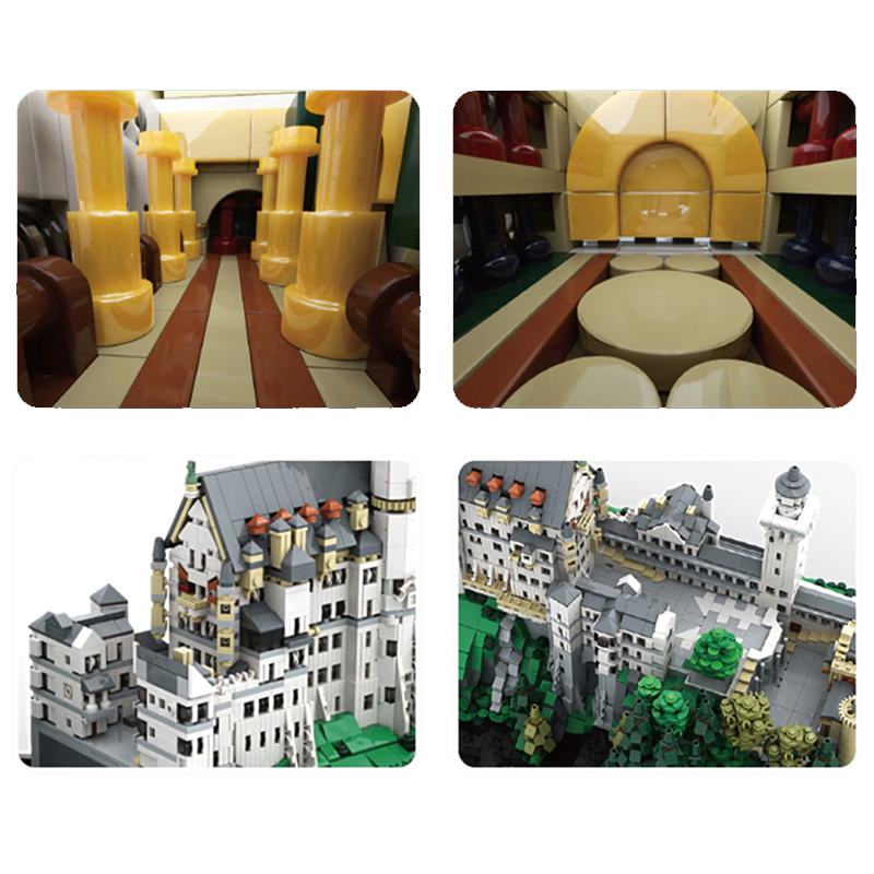 Neuschwanstein Castle 7437pcs