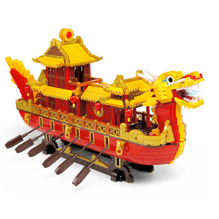 Cantonese Dragon Ship 3524pcs