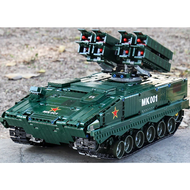 Remote Controlled Missile Shooter 1689pcs