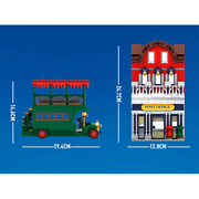 British Post Office with Bus 2178pcs