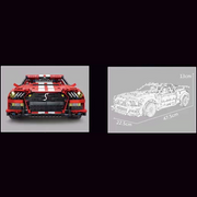 Remote Controlled 2022 Muscle Car 2813pcs