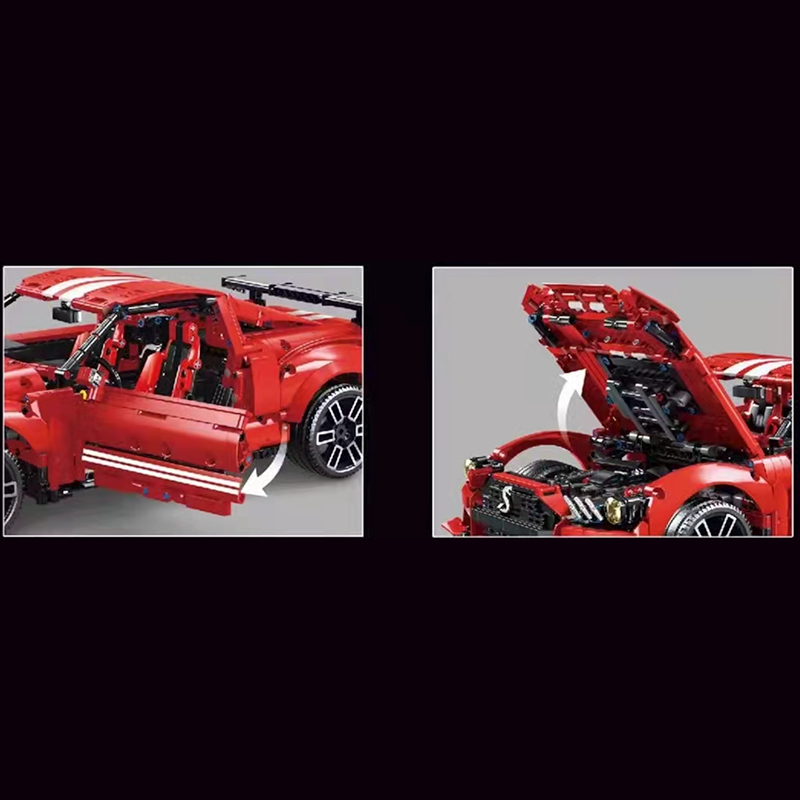 Remote Controlled 2022 Muscle Car 2813pcs